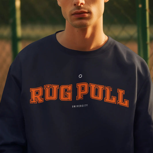 Premium Navy - Crypto Streetwear Sweatshirt
